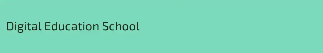 Digital Education School